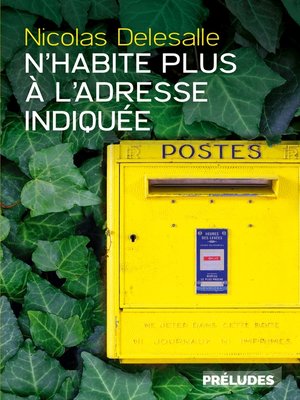 cover image of N'habite plus à l'adresse indiquée